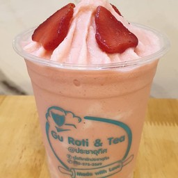สตอเบอร์รี่+กล้วยสมูทตี้