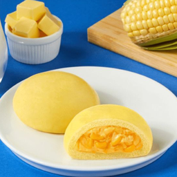 ซาลาเปา ไส้ครีมข้าวโพด (ชุด2ลูก)