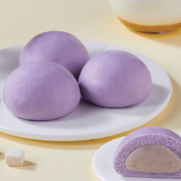 Mini เปาไส้เผือก ( ชุด 4ลูก)