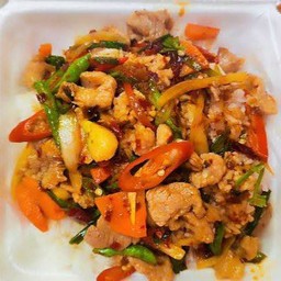 ผัดพริกเผา (กับข้าว)