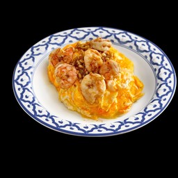 ข้าวไข่ข้นกุ้ง