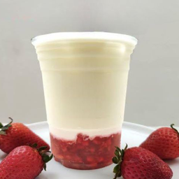 สตรอเบอร์รี่ นมสด (เย็น)