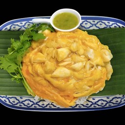 ข้าวไข่ข้นปู