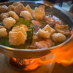 หม้อไฟทะเล กากหมู