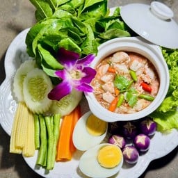 น้ำพริกกะปิกุ้งสด