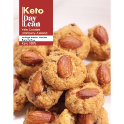 Daylean คุกกี้คีโตแครนเบอร์รี่อัลมอนด์