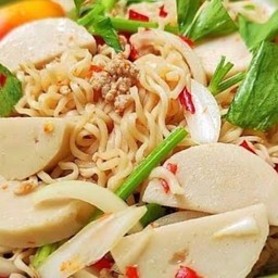 ยำมาม่าแซ่บๆผู้ดี (ไม่ใส่ปลาร้า)