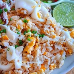 ร้านผัด ข้าวผัดหมึก