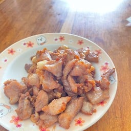 ข้าวห่อหมูทอด/หมูนึ่งซี