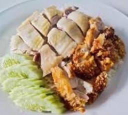 ข้าวมันไก่ต้ม + ไก่ทอดพิเศษ