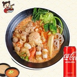 อิ่มเดี่ยวรวม+โค้ก (200กรัม)