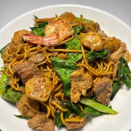 ผัดซีอิ๊วเส้นเหลือง (อาหารใต้)