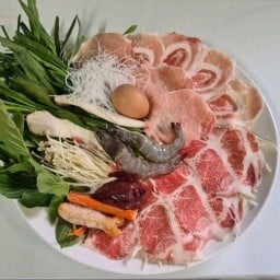 จิ้มจุ่มBKแซ่บนัวส์ สุกี้ กะเพา ข้าวไข่เจียว