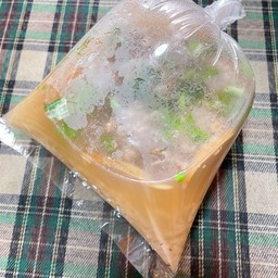 ข้าวต้มหมูสับ ขิงต้นหอมซอย