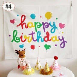 ป้ายผ้าปาร์ตี้วันเกิด No.4