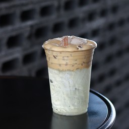 อเมริกาโน่ น้ำมะพร้าวโฟม