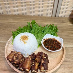 สุกี้แห้งไข่ข้นครัวของแม่