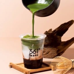 ICE MATCHA CHOC LATTE