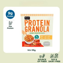 De La Lita ซีเรียลธัญพืชโปรตีน น้ำผึ้ง ถั่ว 35 ก.