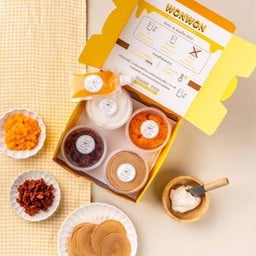 ขนมเบื้อง DIY เซต เค็ม+ฝอยทองไข่เค็ม