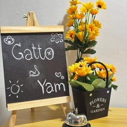 ชานมไข่มุก Gatto&Yam noi pala ราชวิถี34 (สวนอ้อยซอย5)