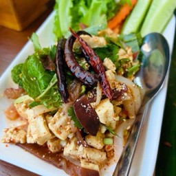 ลาบเต้าหู้ Minced Tofu Spicy Salad