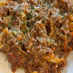 Fettuccine Bolognese