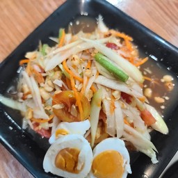 ตำไทยไข่เค็ม
