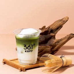 Ice Matcha Coconut Latte