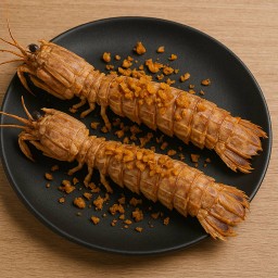 กั้งตั๊กแตนเป็น 200-250g/ตัว ราคาต่อตัว