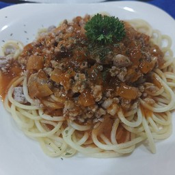 สปาเก็ตตี้ผัดซอสหมู