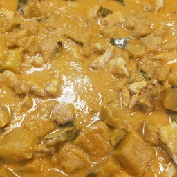 แกงฟักทองไก่