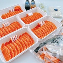 แซลมอนนอร์เวย์ 5-6KG (ครึ่งตัว) พร้อมแล่ซาชิมิ