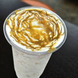 นมสดปีโป้คาราเมลปั่น