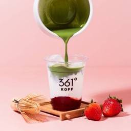 Ice Matcha Strawberry