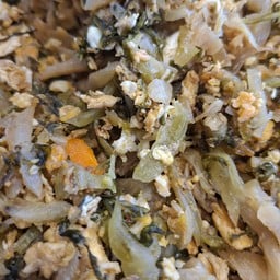 ผัดผักกาดดองผัดไข่