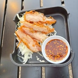 คอหมูทอด