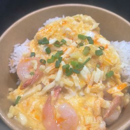 ไข่ข้นกุ้งชีส