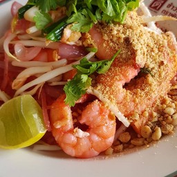 ผัดไทกุ้งสด