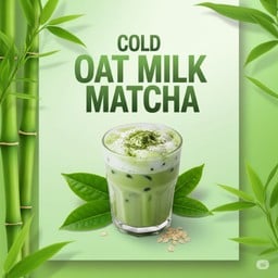 มัทฉะ ยูจิ ญี่ปุ่น ท้อปบนนมโอ๊ต