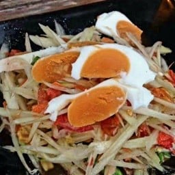 ตำไทย ไข่เค็ม