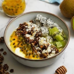 (Yogurt) Maple Popped Quinoa & Fruit