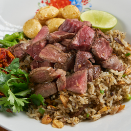 Beef Fat Fried Rice with Thai Wagyu