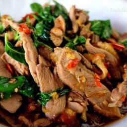 ข้าวกระเพราเป็ด