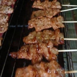 หมูปิ้งโบราณ+ หมูปิ้งเกาหลี แปลกใหม่อร่อยไม่เหมือนใคร  +  ข้าวเหนียว+    หมูพวง คู้บอน