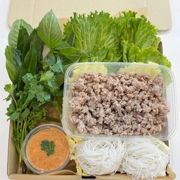 เมี่ยงหมูสับ