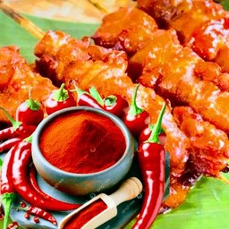 หมาล่าเนื้อไก่ย่าง  1 ไม้
