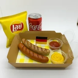 Double Trouble Wurst (ชุดไส้กรอก 2 ชนิดและเครื่องเคียง)