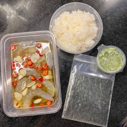 Set กุ้งดองน้ำปลา (8ตัว)