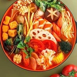 หม่าล่าทั่งรสมะเขือเทศ (สำหรับหนึ่งคน)